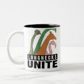 2 Couleurs Longnecks unissent - la tasse (Gauche)