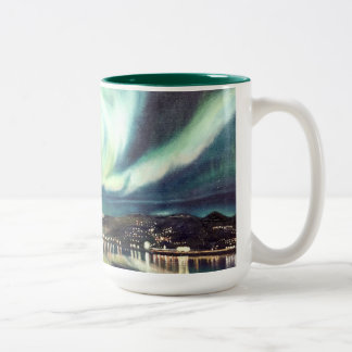 2 Couleurs Lumières du nord - TASSE de l'Islande