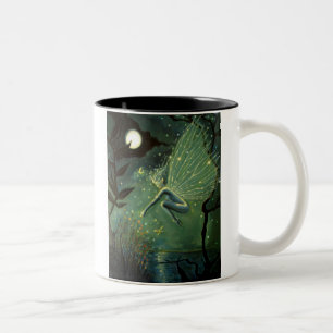 2 Couleurs Lutin d'eau en cristal - tasse féerique d'art
