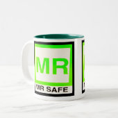 2 Couleurs M. tasse de café sûre (Devant gauche)