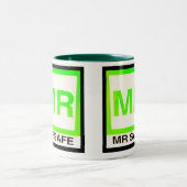 2 Couleurs M. tasse de café sûre (Centre)