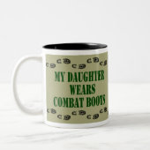 2 Couleurs Ma fille utilise la tasse de bottes de combat (Gauche)