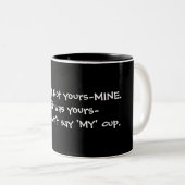 2 Couleurs Ma tasse (Devant droit)