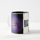 2 Couleurs Ma tasse de vélo (Devant gauche)