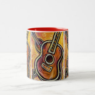 2 Couleurs Ma tasse d'ukulélé