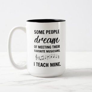 2 Couleurs Ma tasse préférée de musiciens