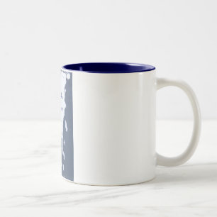 2 Couleurs Ma tasse Runneth au-dessus de tasse
