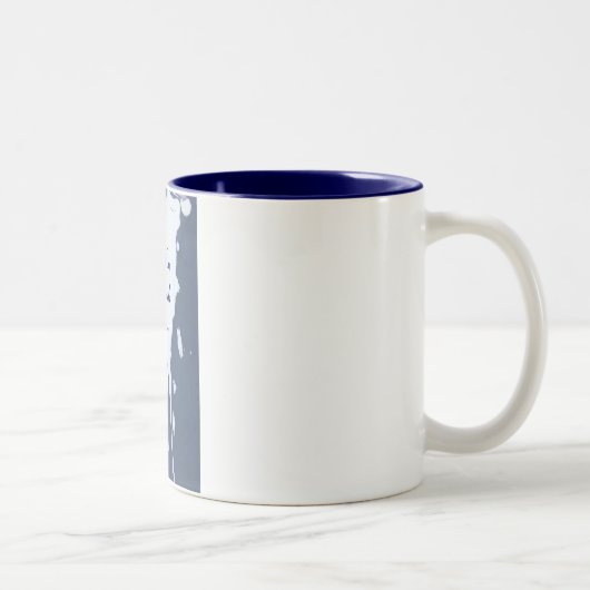2 Couleurs Ma tasse Runneth au-dessus de tasse (Droit)