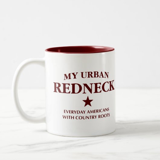 2 Couleurs Ma tasse Urban Redneck (Gauche)