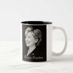 2 Couleurs Madame le Président tasse de Hillary