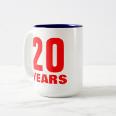 2 Couleurs Maintenez la tasse calme | d'appréciation des (Devant gauche)