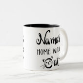 2 Couleurs Maison de Namaste avec ma tasse de chat (Devant droit)