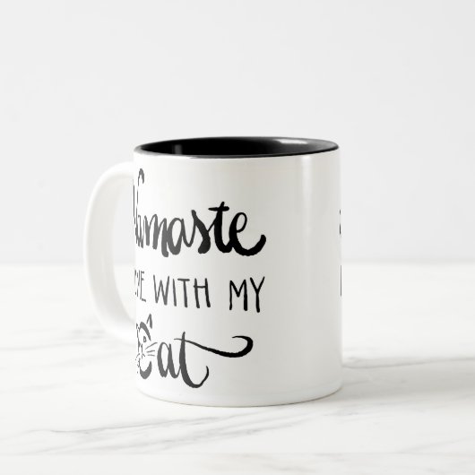 2 Couleurs Maison de Namaste avec ma tasse de chat (Devant gauche)