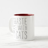 2 Couleurs Maison de Namaste avec ma tasse de chats (Devant gauche)