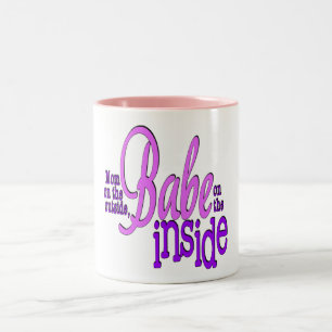 2 Couleurs Maman sur l'extérieur - tasse à deux tons