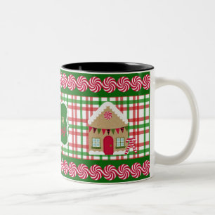 2 Couleurs Mangez, boisson et soyez joyeuse tasse de pain