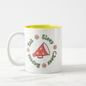 2 Couleurs Mangez la tasse de mégaphone de répétition (Gauche)