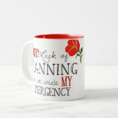 2 Couleurs Manque de tasse de planification (Devant gauche)