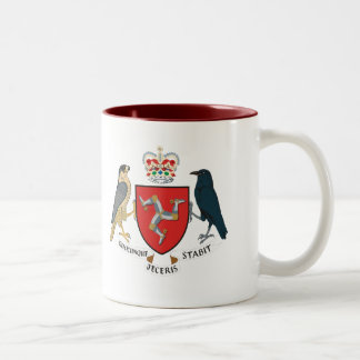 2 Couleurs Manteau d'île de Man de tasse de bras