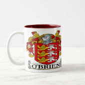 2 Couleurs Manteau d'O'Brien de tasse de bras (Gauche)