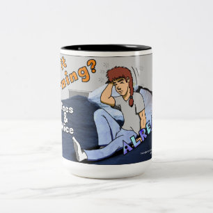 2 Couleurs "Matin, Déjà !" Sleepy Kevin tasse de café