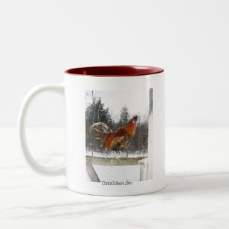 2 Couleurs Matin offrant la tasse de Rex