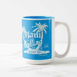 2 Couleurs Maui appelle la tasse