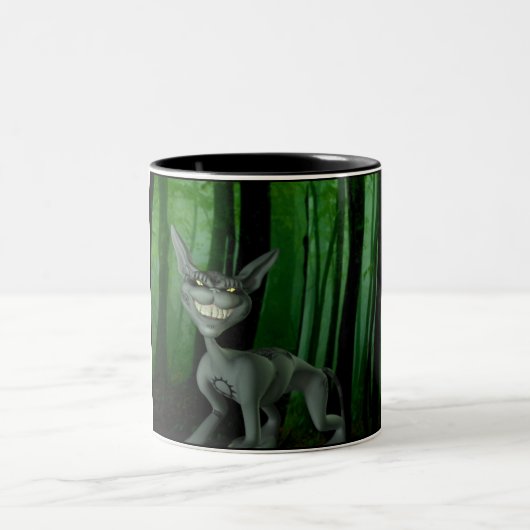 2 Couleurs Mauvaise tasse de Kitty (Centre)