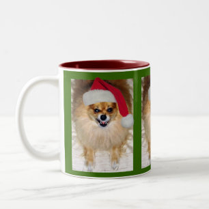 2 Couleurs Mauvaise tasse de Noël de Père Noël