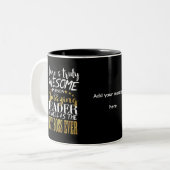 2 Couleurs Meilleur CADRE TASSE - MERCI CADRE super patron (Devant gauche)