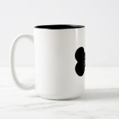 2 Couleurs Meilleure maman de chien du monde deux Tone tasse  (Gauche)