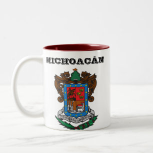 2 Couleurs Michoacan, tasse du Mexique