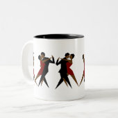 2 Couleurs milonga de tasse (Devant gauche)