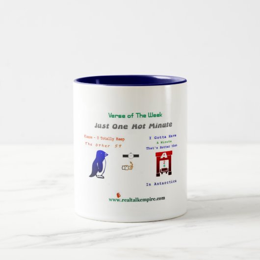 2 Couleurs Minute chaude - tasse (Centre)
