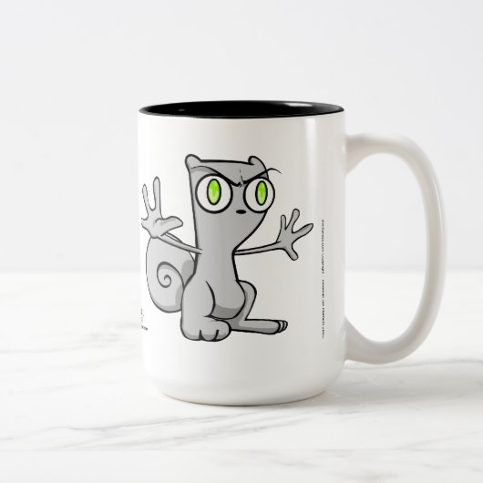 2 Couleurs Mise à mort vous-même : Tasse mousseuse (Droit)