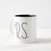 2 Couleurs Mme tasse de café (Devant gauche)