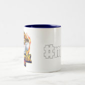2 Couleurs #mod SparhawkGames tasse de café (Centre)
