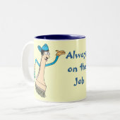 2 Couleurs Modèle de la tasse du peintre (Devant gauche)