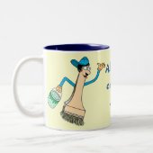 2 Couleurs Modèle de la tasse du peintre (Gauche)