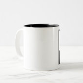 2 Couleurs Modèle de tasse (Devant gauche)