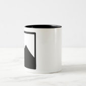 2 Couleurs Modèle de tasse (Centre)