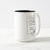 2 Couleurs MODELE PD | Tasse à café (Devant droit)