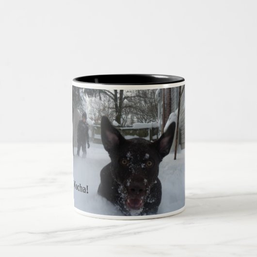 2 Couleurs Moka ! Tasse (Centre)