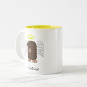 2 Couleurs Moly saint ! Tasse (Devant gauche)