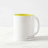 2 Couleurs Moly saint ! Tasse (Devant droit)