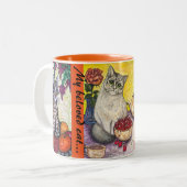 2 Couleurs Mon chat aimé - tasse de café (Devant gauche)