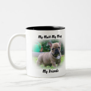 2 Couleurs Mon clébard ma tasse mes amis.
