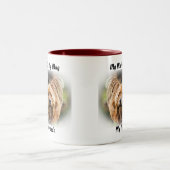 2 Couleurs Mon clébard ma tasse mes amis. (Centre)