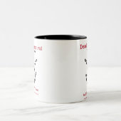 2 Couleurs Morts sur la tasse d'arrivée (Centre)