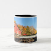2 Couleurs Moulin rouge, Clinton, New Jersey - tasse 11oz (Centre)